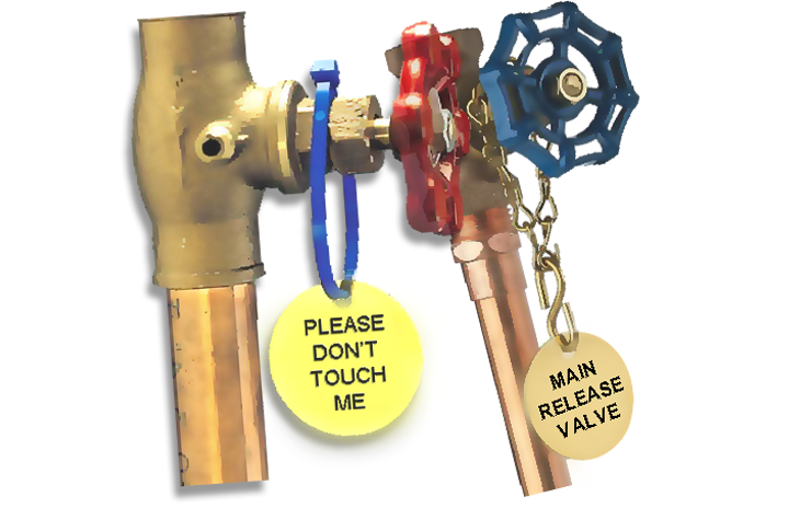 Engraved Valve Tags